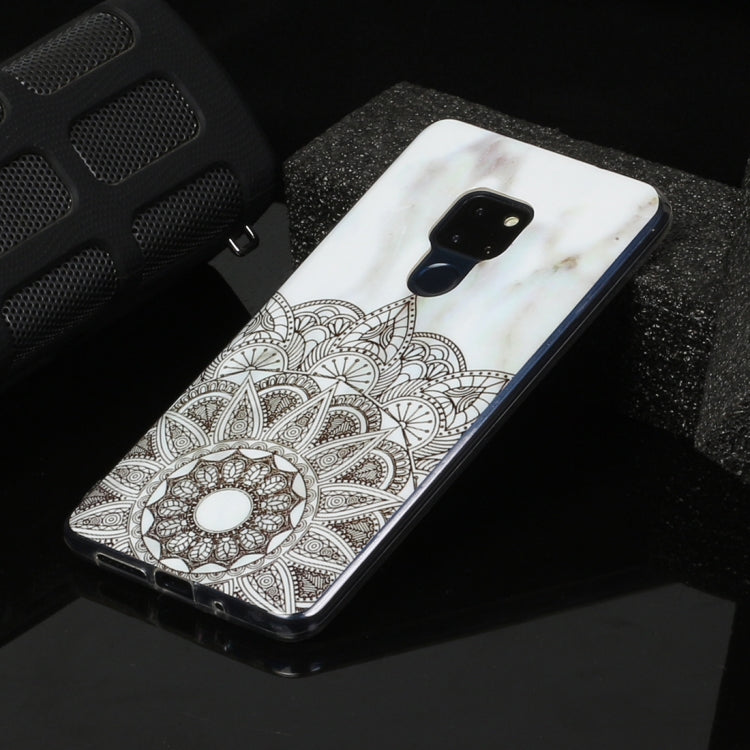 For Huawei Mate 20 Marble Pattern Soft TPU Protective Case