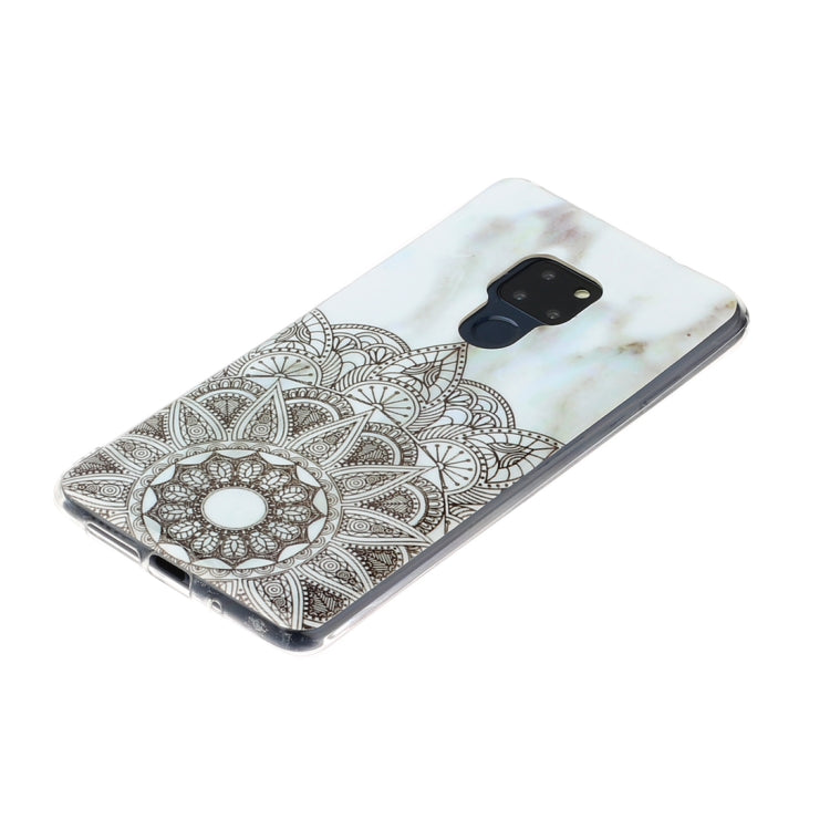 For Huawei Mate 20 Marble Pattern Soft TPU Protective Case