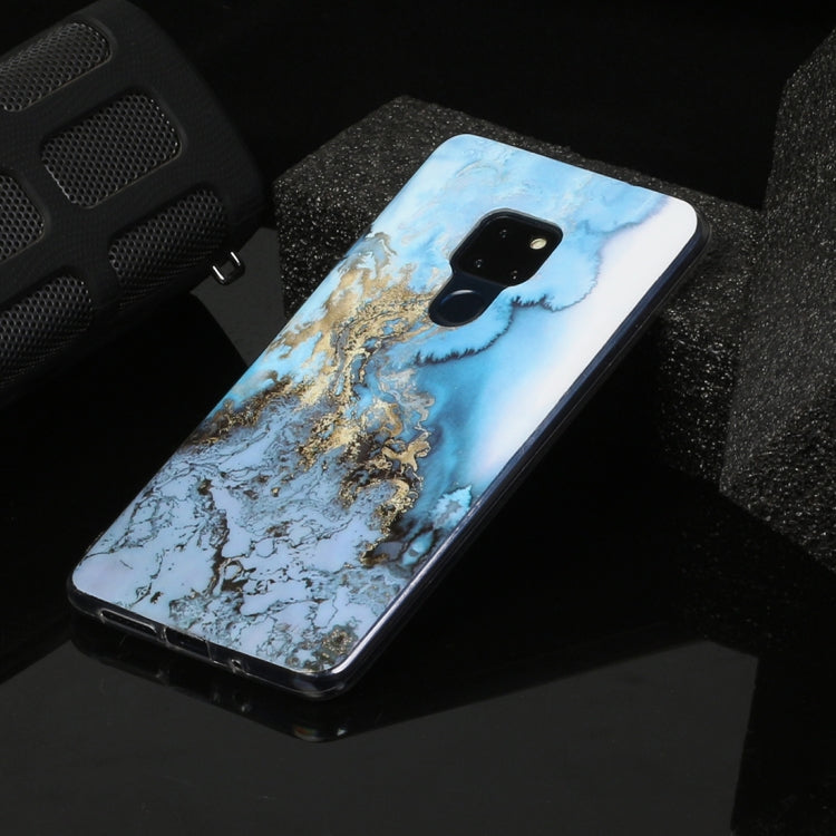 For Huawei Mate 20 Marble Pattern Soft TPU Protective Case