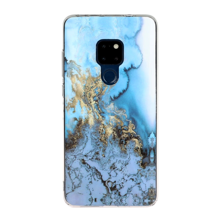 For Huawei Mate 20 Marble Pattern Soft TPU Protective Case