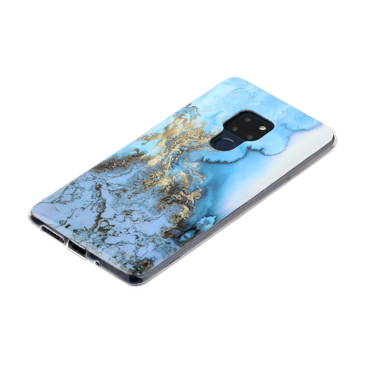 For Huawei Mate 20 Marble Pattern Soft TPU Protective Case