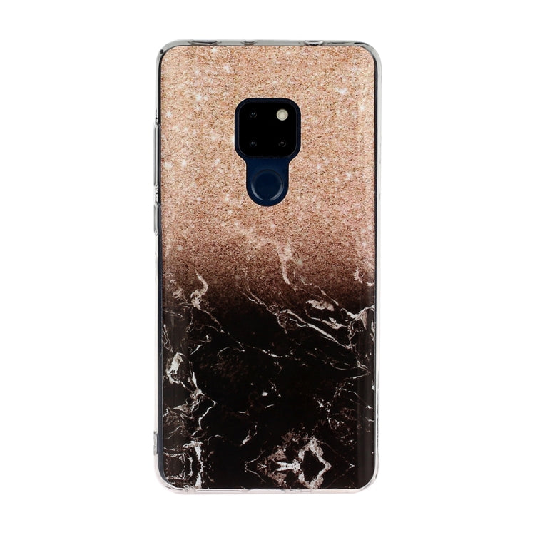 For Huawei Mate 20 Marble Pattern Soft TPU Protective Case