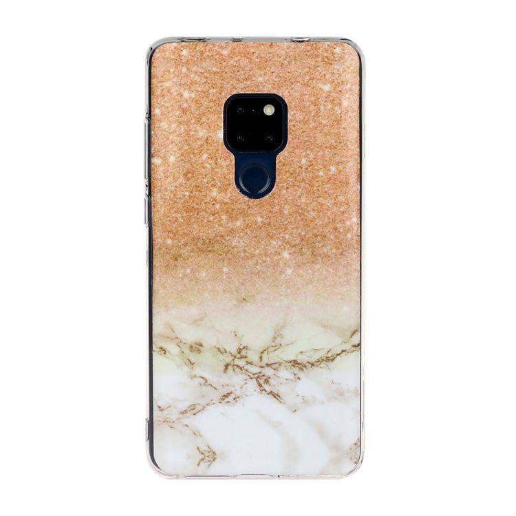 For Huawei Mate 20 Marble Pattern Soft TPU Protective Case