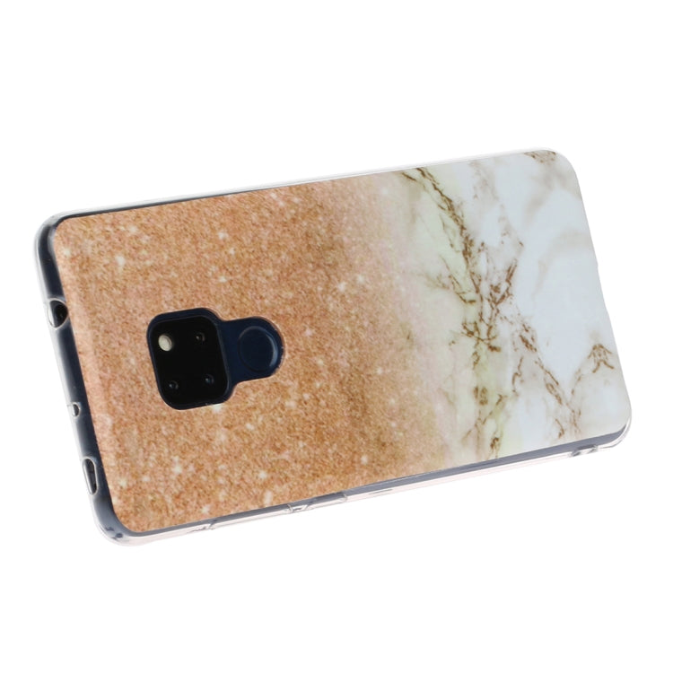 For Huawei Mate 20 Marble Pattern Soft TPU Protective Case