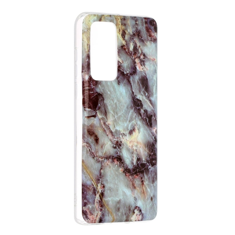 For Huawei P40 Marble Pattern Soft TPU Protective Case