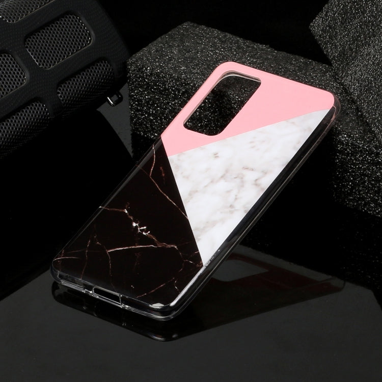 For Huawei P40 Marble Pattern Soft TPU Protective Case