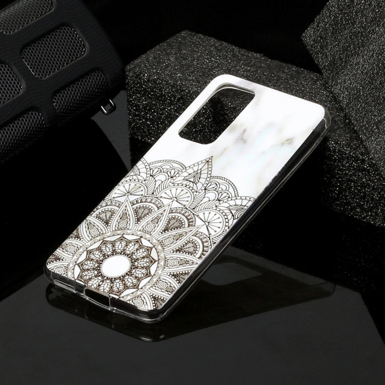 For Huawei P40 Marble Pattern Soft TPU Protective Case