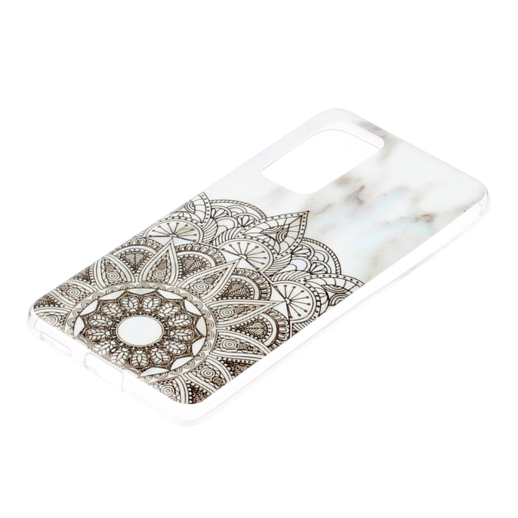 For Huawei P40 Marble Pattern Soft TPU Protective Case