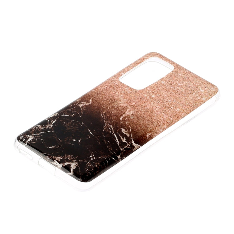 For Huawei P40 Marble Pattern Soft TPU Protective Case
