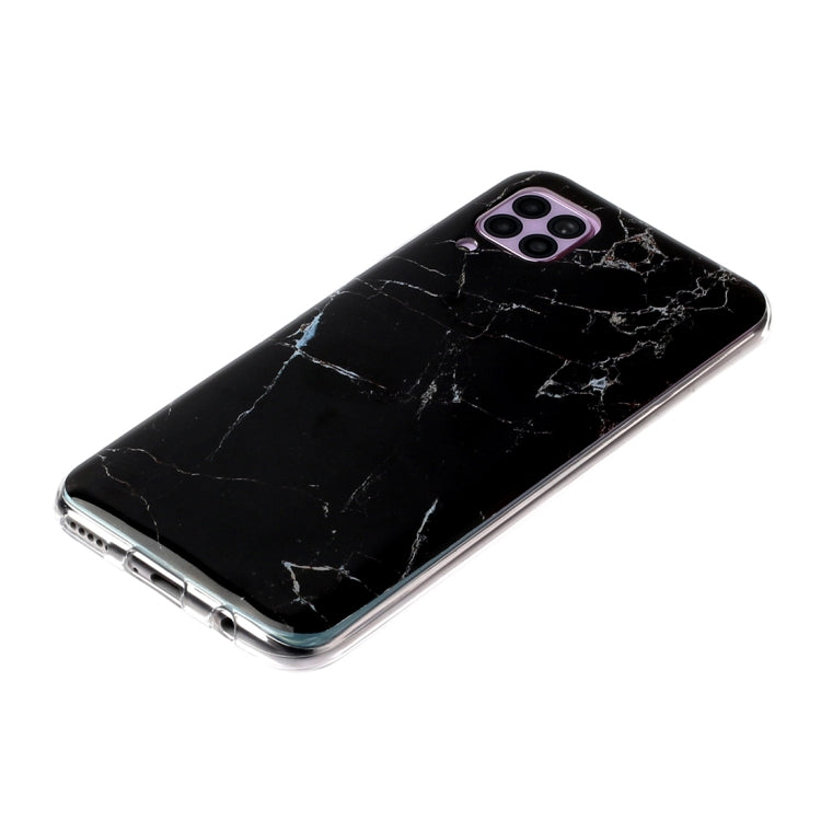 For Huawei P40 lite Marble Pattern Soft TPU Protective Case