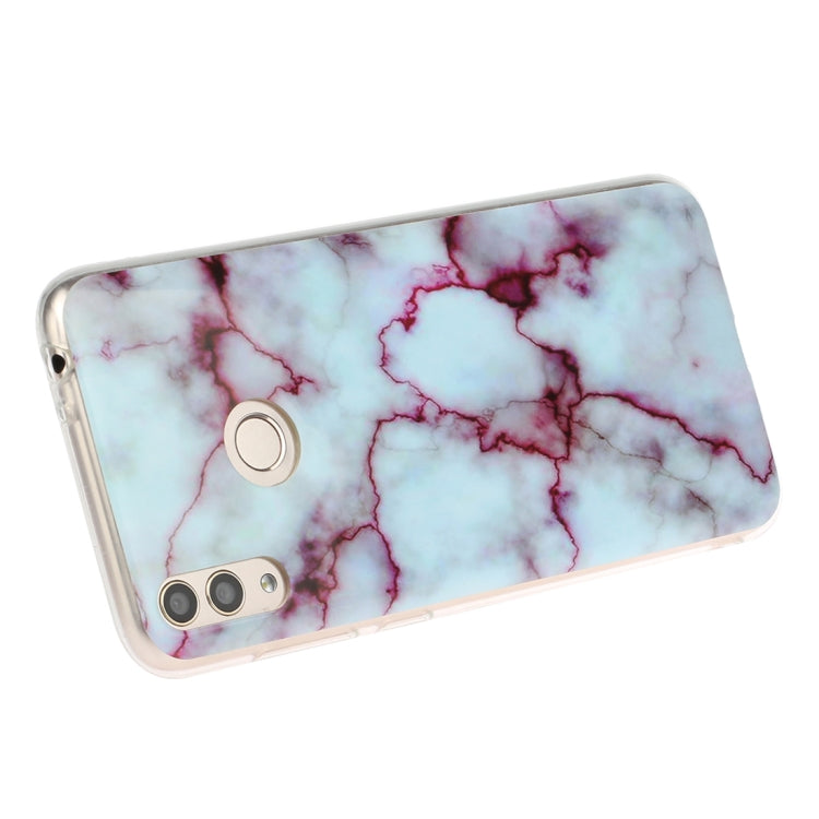 For Huawei Honor 8C Marble Pattern Soft TPU Protective Case