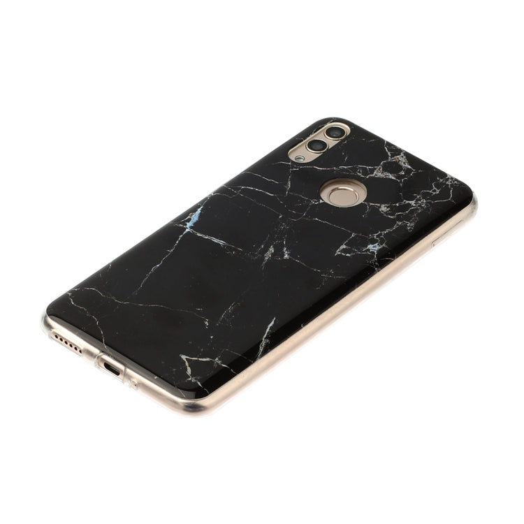 For Huawei Honor 8C Marble Pattern Soft TPU Protective Case