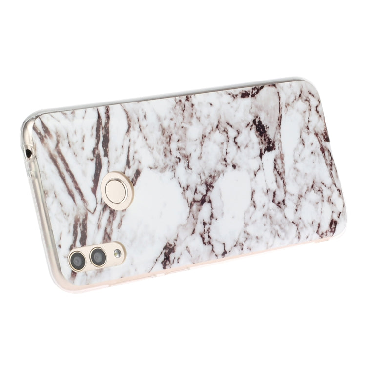For Huawei Honor 8C Marble Pattern Soft TPU Protective Case