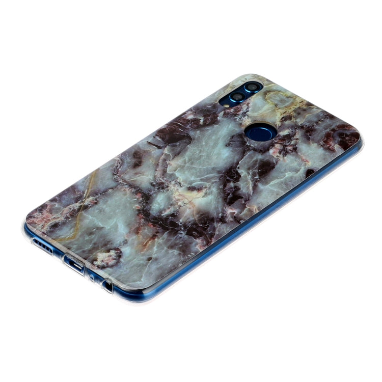For Huawei Honor 8X Marble Pattern Soft TPU Protective Case