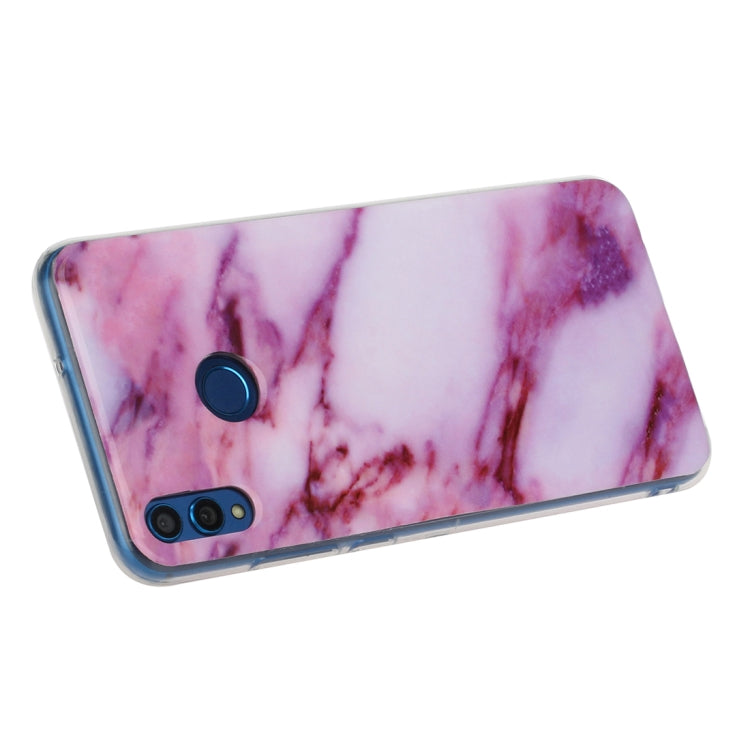 For Huawei Honor 8X Marble Pattern Soft TPU Protective Case