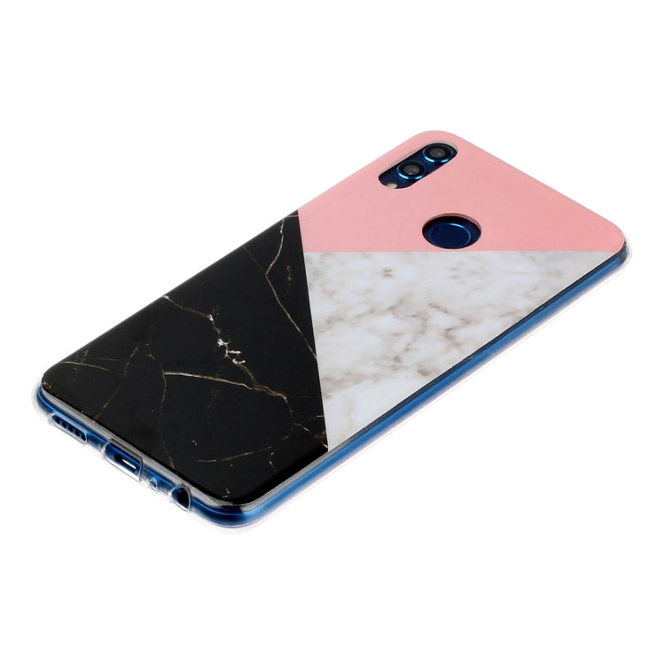 For Huawei Honor 8X Marble Pattern Soft TPU Protective Case