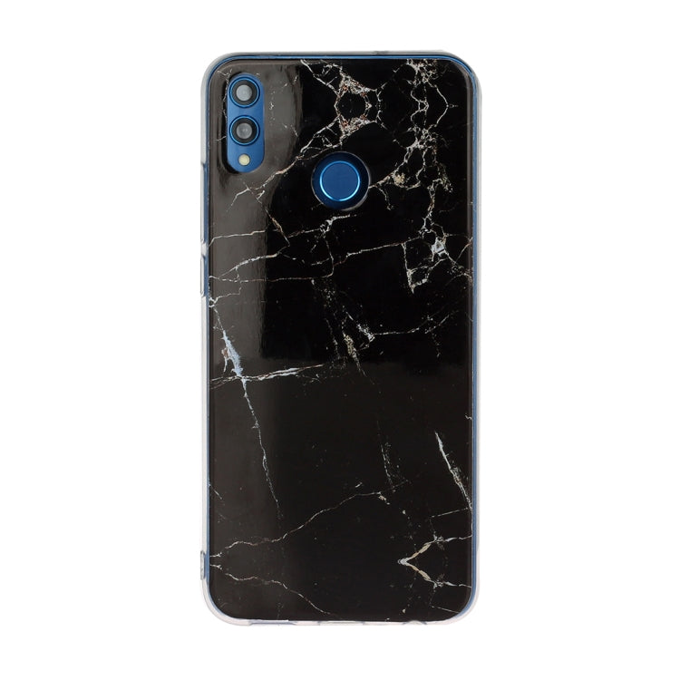 For Huawei Honor 8X Marble Pattern Soft TPU Protective Case