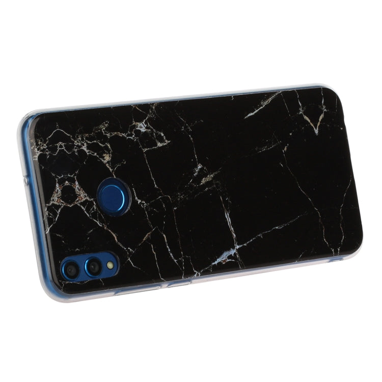 For Huawei Honor 8X Marble Pattern Soft TPU Protective Case
