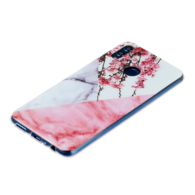 For Huawei Honor 8X Marble Pattern Soft TPU Protective Case