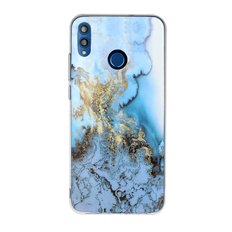 For Huawei Honor 8X Marble Pattern Soft TPU Protective Case