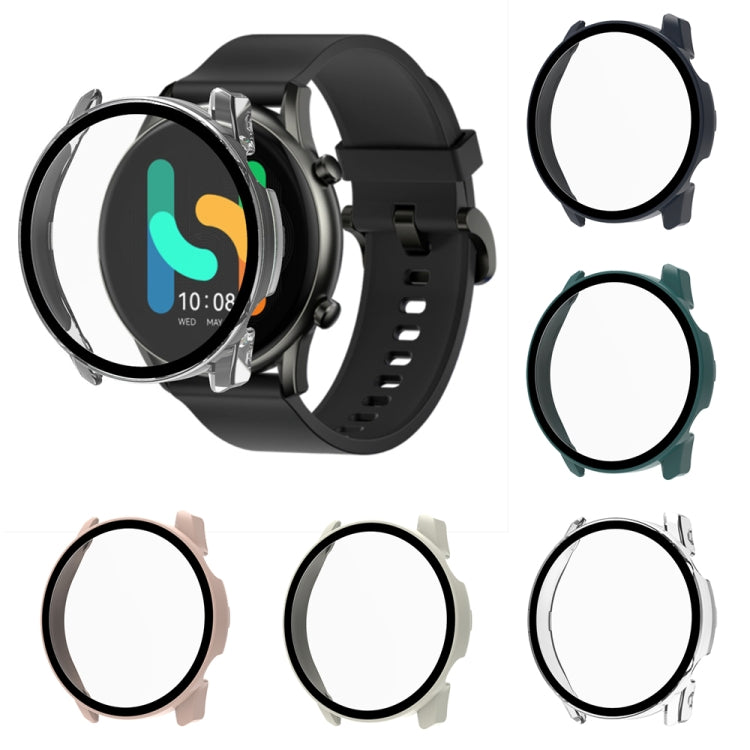 For Xiaomi Haylou RT2 / LS10 PC + Tempered Glass Integrated Watch Case