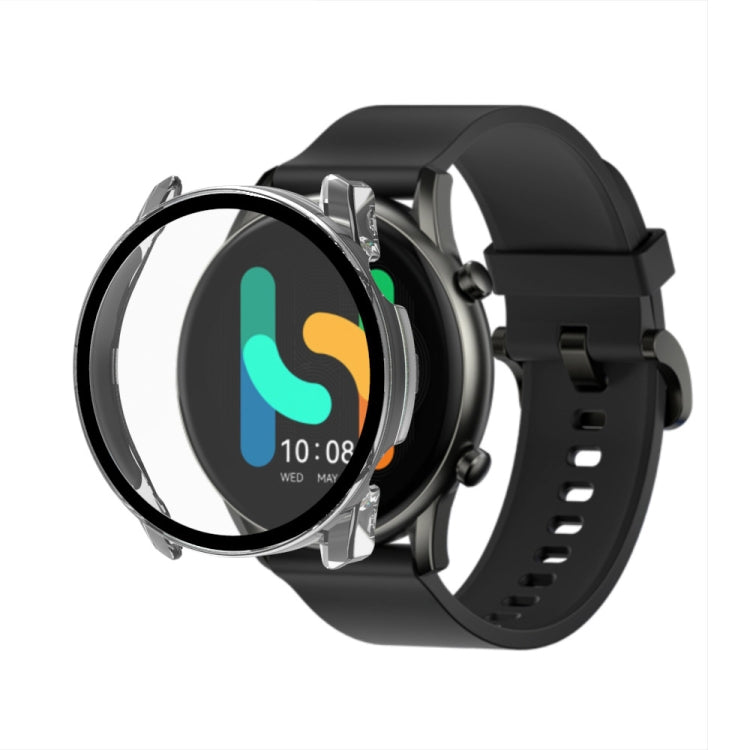 For Xiaomi Haylou RT2 / LS10 PC + Tempered Glass Integrated Watch Case