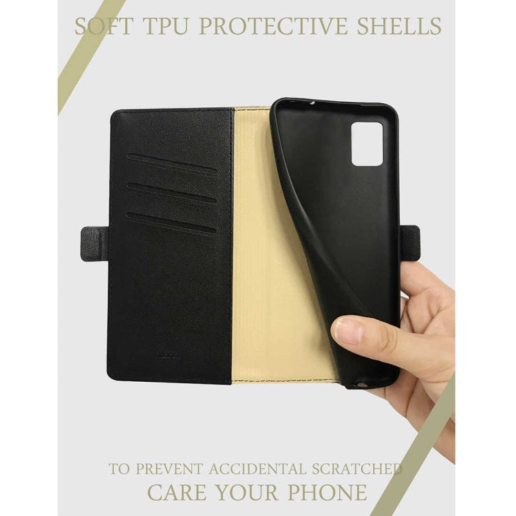 For Galaxy A81 / Note 10 Lite DZGOGO MILO Series TPU + PU Horizontal Flip Leather Case with Holder & Card Slot & Wallet