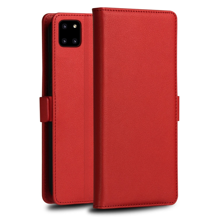 For Galaxy A81 / Note 10 Lite DZGOGO MILO Series TPU + PU Horizontal Flip Leather Case with Holder & Card Slot & Wallet