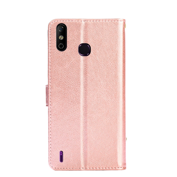 For Infinix Smart 4/X653 Zipper Bag Leather Phone Case