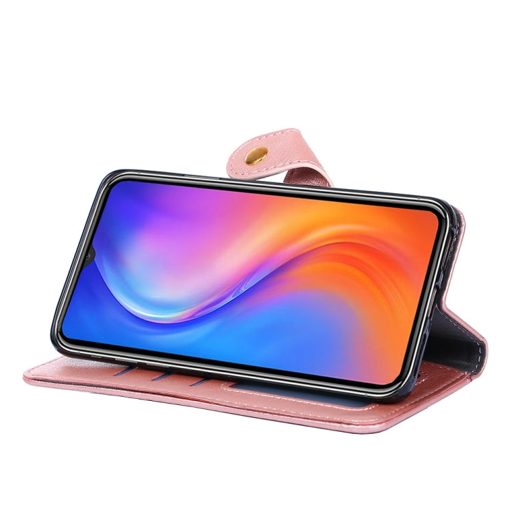 For Tecno Pop 4 Zipper Bag Leather Phone Case