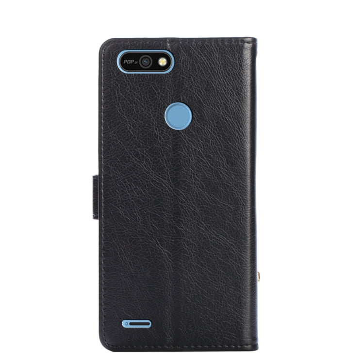For Tecno Pop 2/Pop 2 F/Pop 2 Pro/Pop 2 Power/Itel P13/B1F Zipper Bag Leather Phone Case