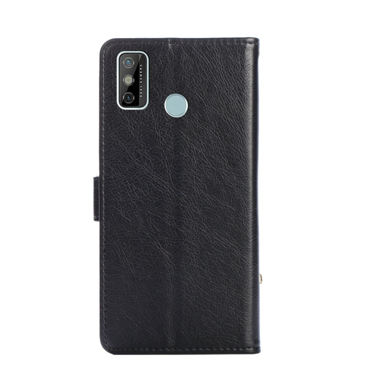 For Tecno Spark 6 GO Zipper Bag Leather Phone Case