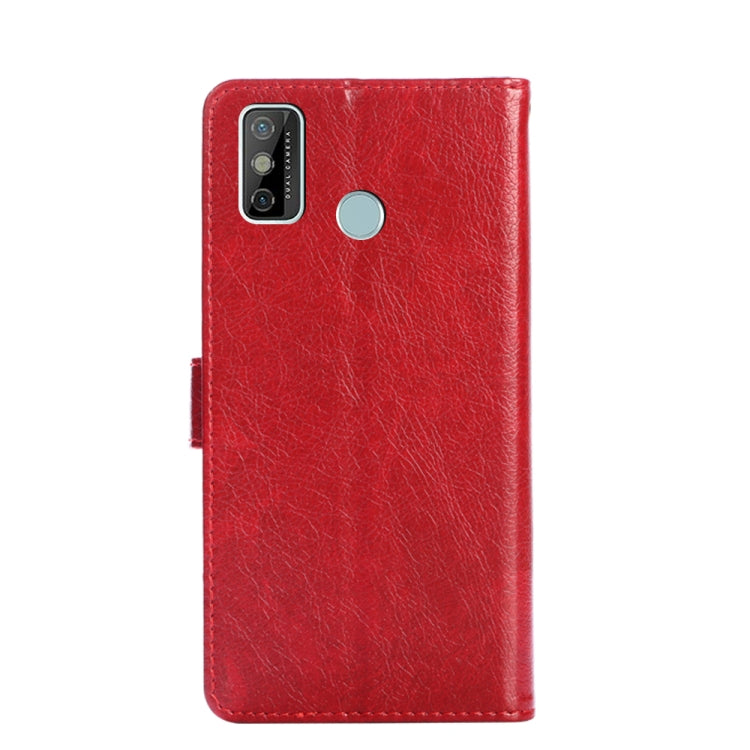 For Tecno Spark 6 GO Zipper Bag Leather Phone Case