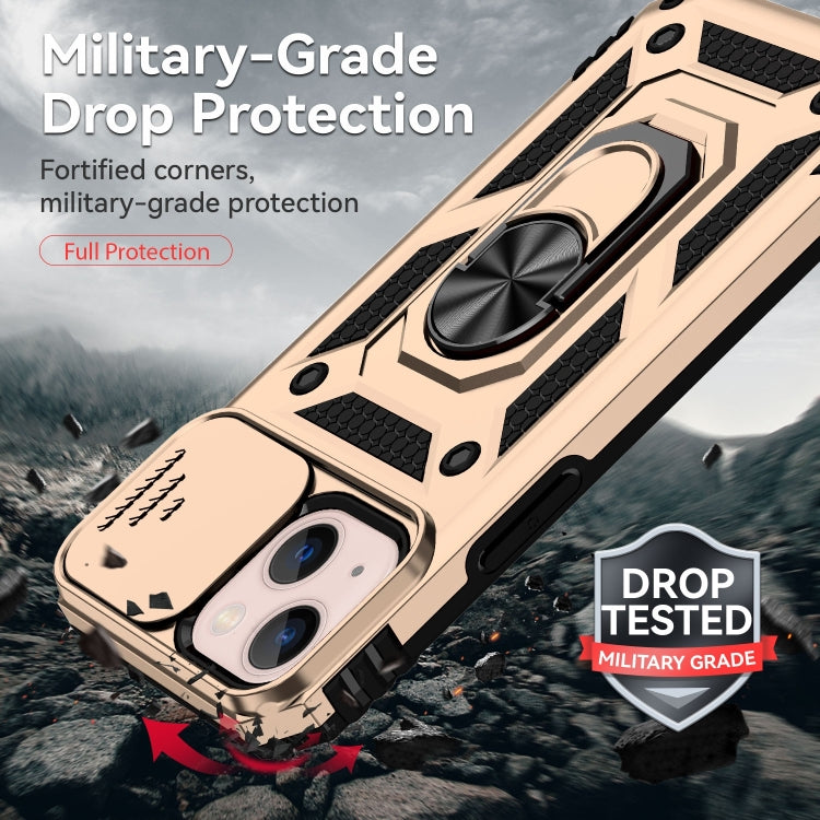 For iPhone 14 Sliding Camshield Holder Phone Case