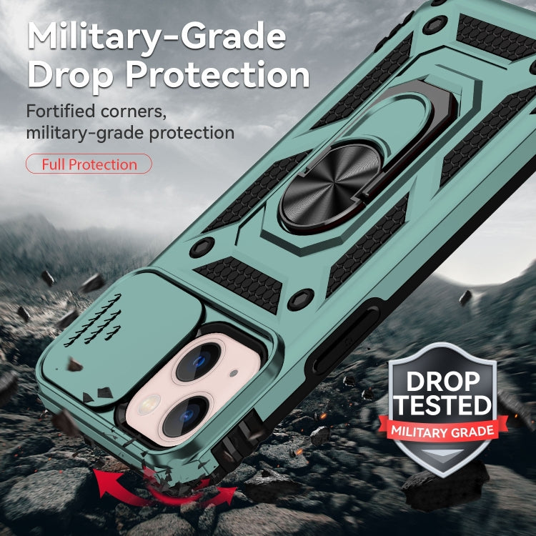 For iPhone 14 Sliding Camshield Holder Phone Case