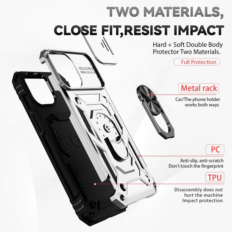For iPhone 14 Pro Max Sliding Camshield Holder Phone Case