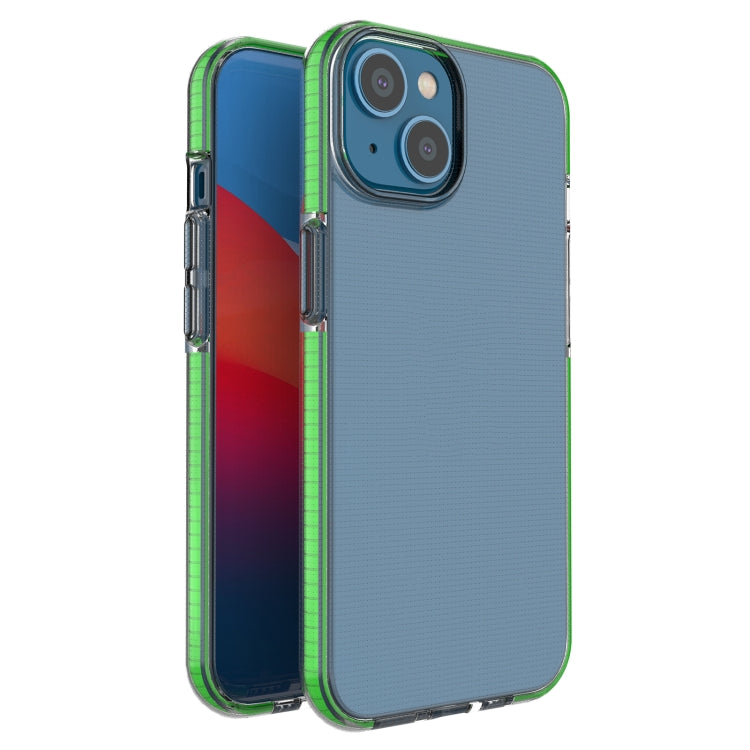 For iPhone 14 Two-color Transparent TPU Phone Case