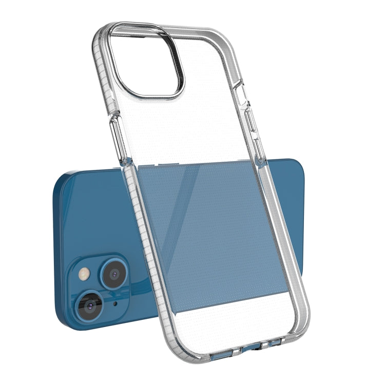 For iPhone 14 Two-color Transparent TPU Phone Case