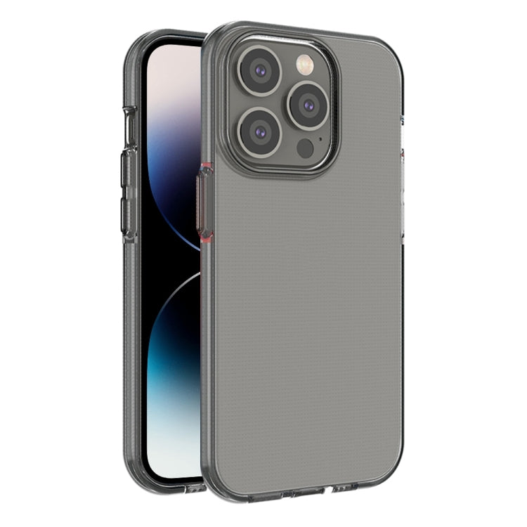 For iPhone 14 Pro Two-color Transparent TPU Phone Case