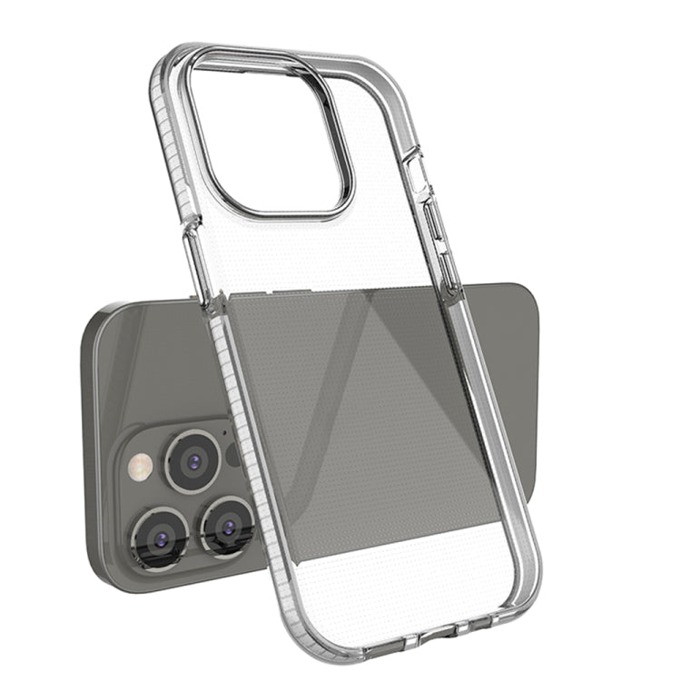 For iPhone 14 Pro Two-color Transparent TPU Phone Case