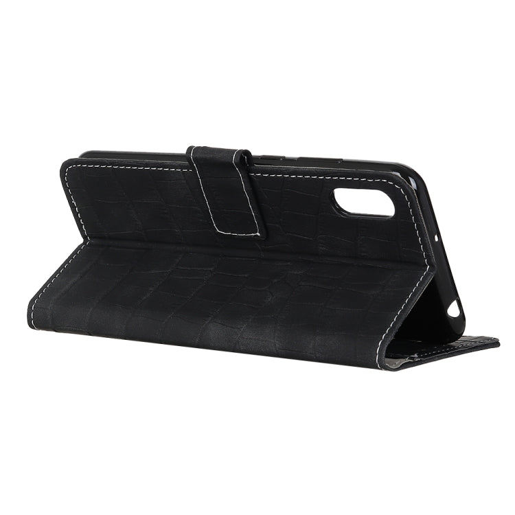 For Alcatel 1B 2020 /Alcatel 1A 2020 Crocodile Texture Horizontal Flip Leather Case with Holder & Card Slots & Wallet