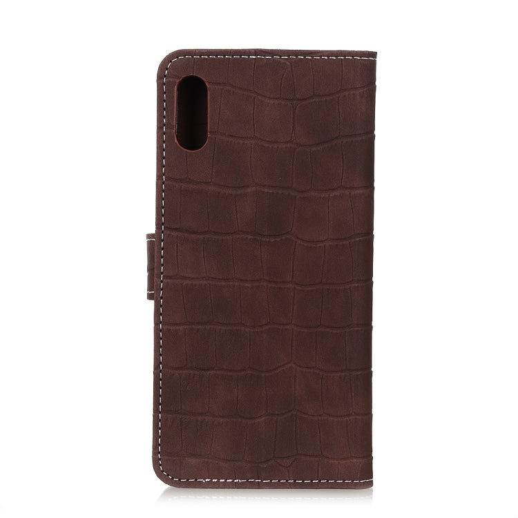 For Alcatel 1B 2020 /Alcatel 1A 2020 Crocodile Texture Horizontal Flip Leather Case with Holder & Card Slots & Wallet
