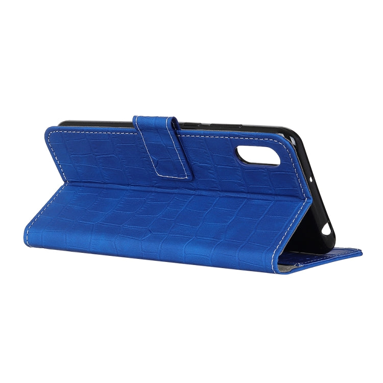 For Alcatel 1B 2020 /Alcatel 1A 2020 Crocodile Texture Horizontal Flip Leather Case with Holder & Card Slots & Wallet
