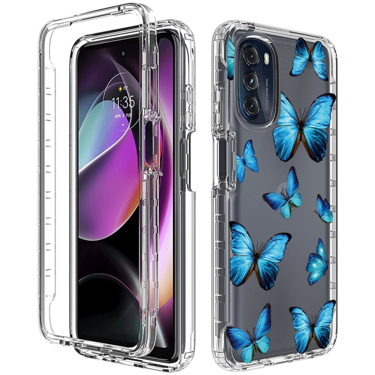 For Motorola Moto G 5G (2022) Transparent Painted Phone Case
