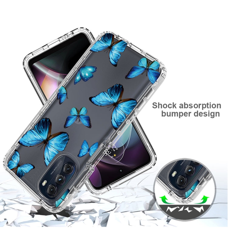 For Motorola Moto G 5G (2022) Transparent Painted Phone Case
