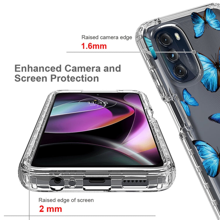 For Motorola Moto G 5G (2022) Transparent Painted Phone Case