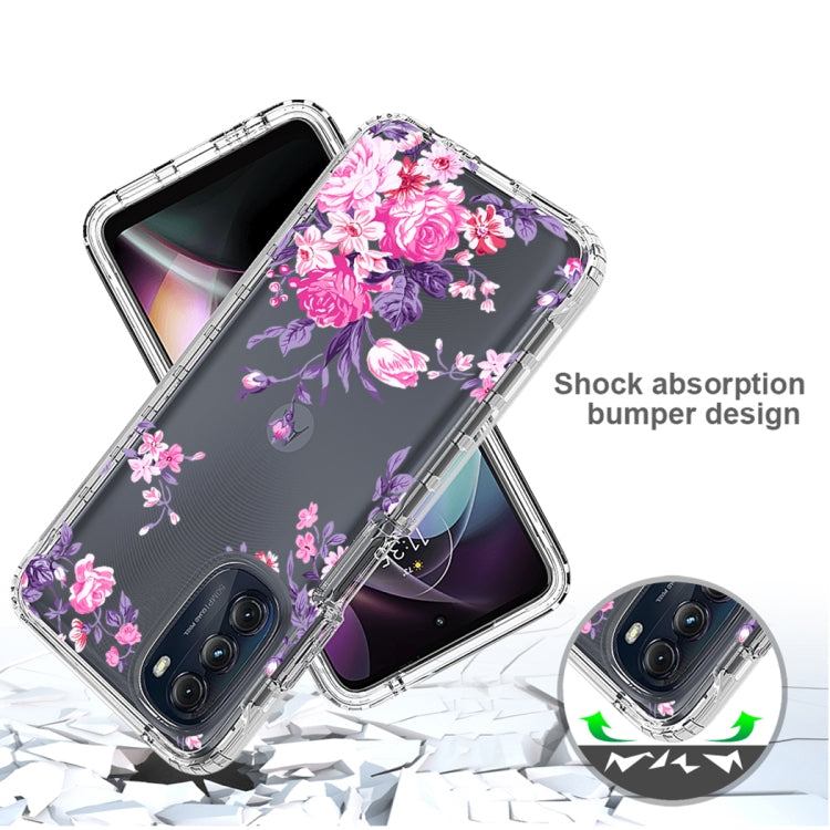 For Motorola Moto G 5G (2022) Transparent Painted Phone Case