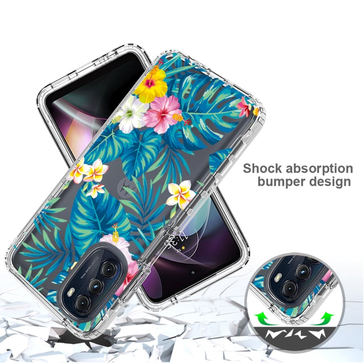 For Motorola Moto G 5G (2022) Transparent Painted Phone Case