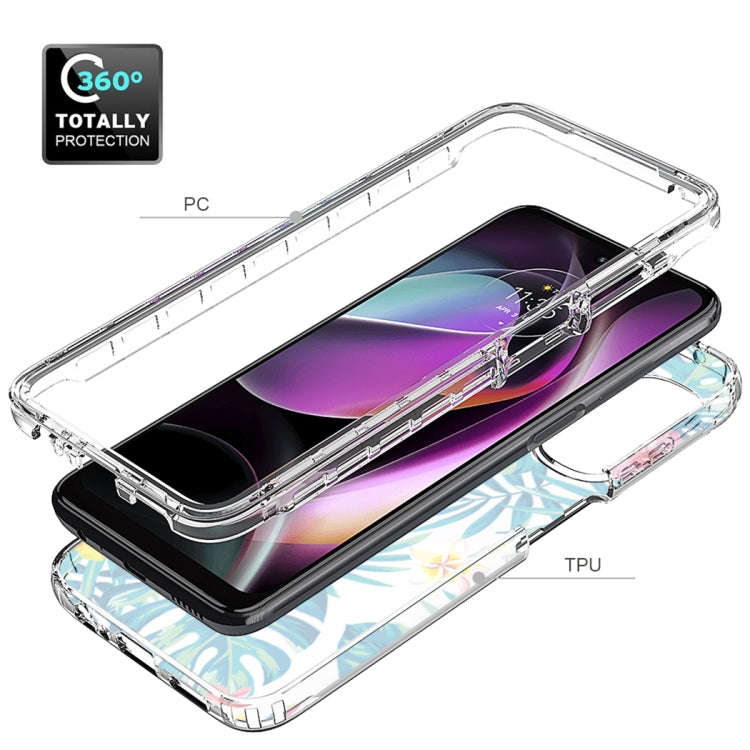 For Motorola Moto G 5G (2022) Transparent Painted Phone Case