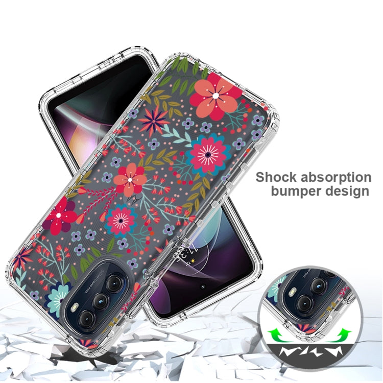 For Motorola Moto G 5G (2022) Transparent Painted Phone Case